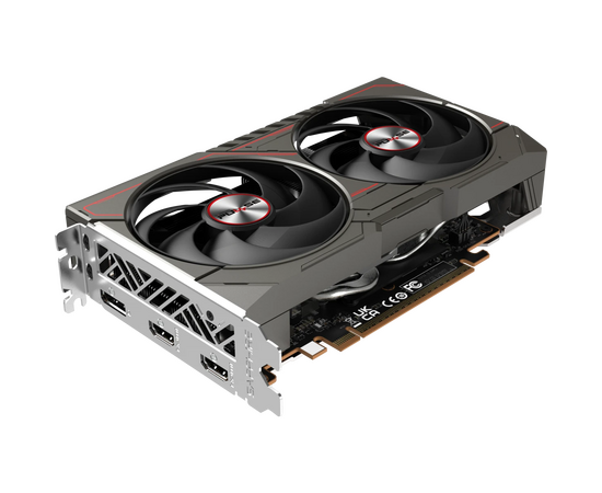  Видеокарта Sapphire RX9060XT Pulse 8GB (11350-05-20G) GDDR6 128bit DP 2xHDMI 2Fan RTL 
