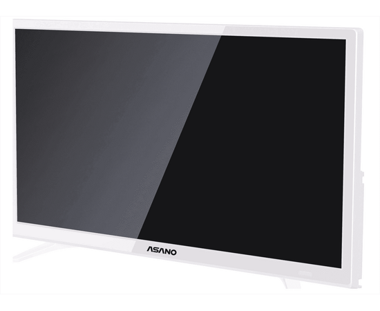  24" Телевизор ASANO 24LH7011T белый 1366x768, HD READY, 60 Гц, Wi-Fi, Smart TV, Android TV 