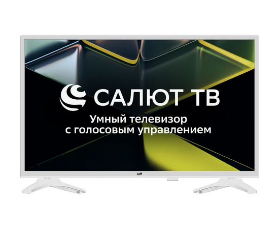  32" Телевизор LEFF 32H691T черный 1366 x 768, LED, HD, 60 Гц, Smart Салют 