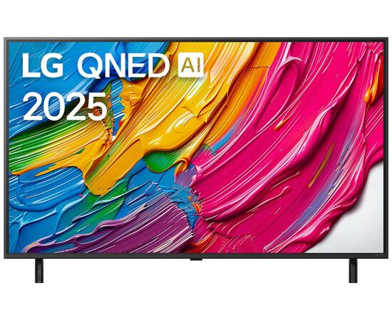  55" Телевизор LG 55QNED80A6A.ARUG черный титан QNED 3840x2160, 4K Ultra HD, 60 Гц, Wi-Fi, Smart TV, WebOS 