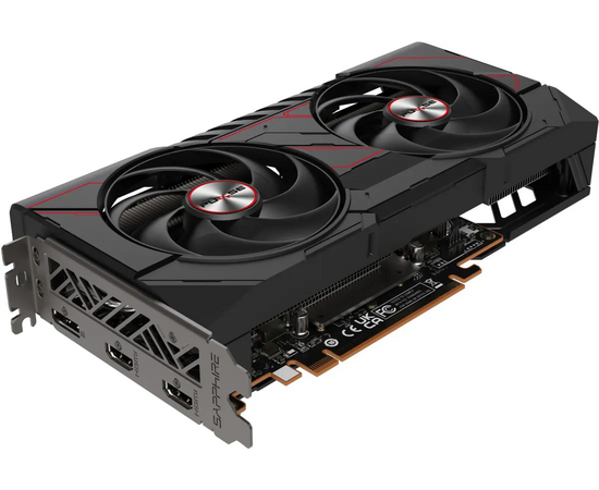  Видеокарта Sapphire AMD Radeon RX 9060XT (11350-03-20G) Pulse AMD Radeon RX 9060 XT Gaming OC 16GB Dual 16ГБ Pulse, GDDR6, OC, Ret 